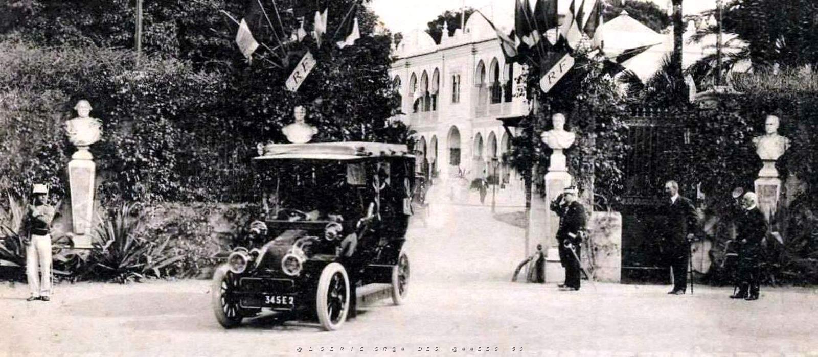 1131- Alger - Palais d'ete - Voyage 1905 Roi et Reine d'Angleterre2.jpg